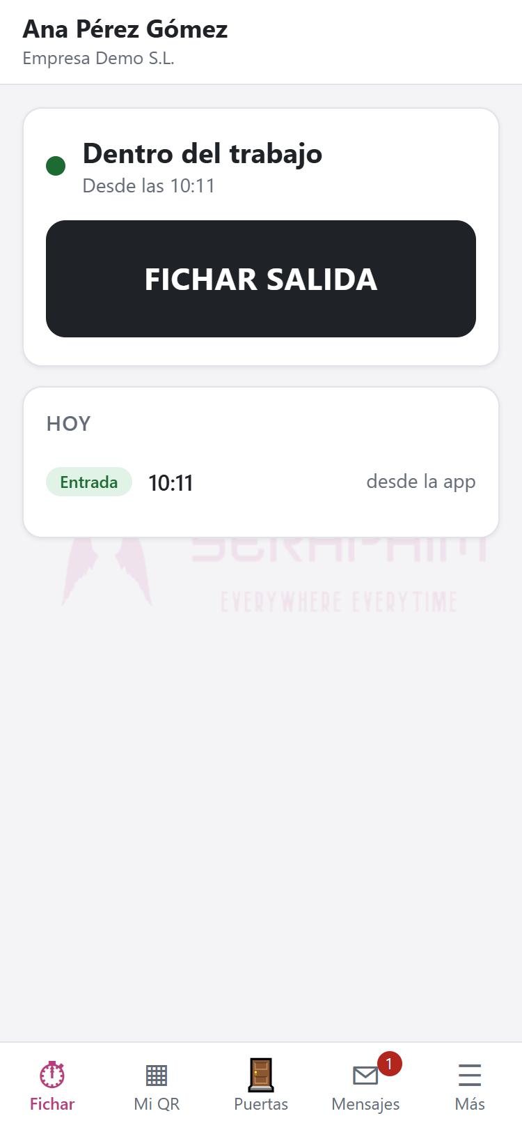 Estado dentro del trabajo